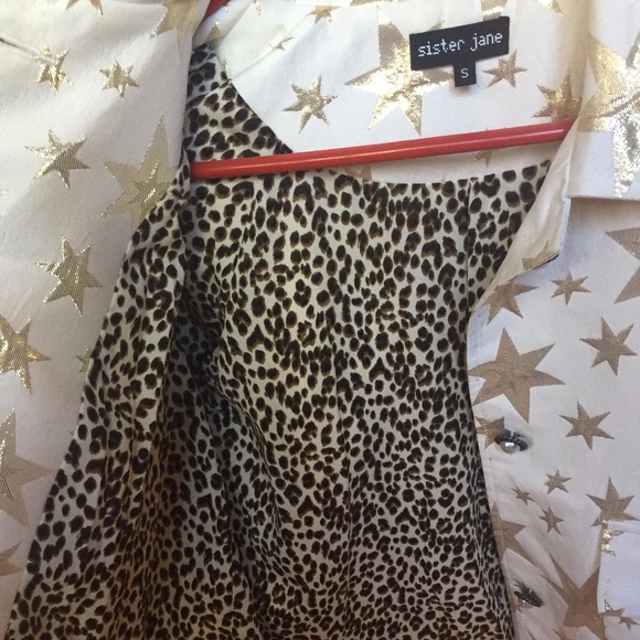 Sister Jane Star Pattern Trucker Jacket - Picture 4 of 7